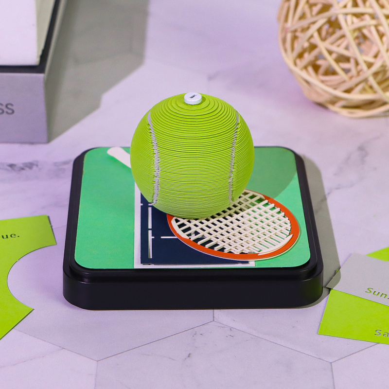 TimePiece® Calendar 3D - Tennis
