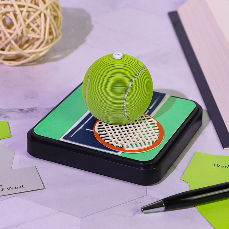 TimePiece® Calendar 3D - Tennis