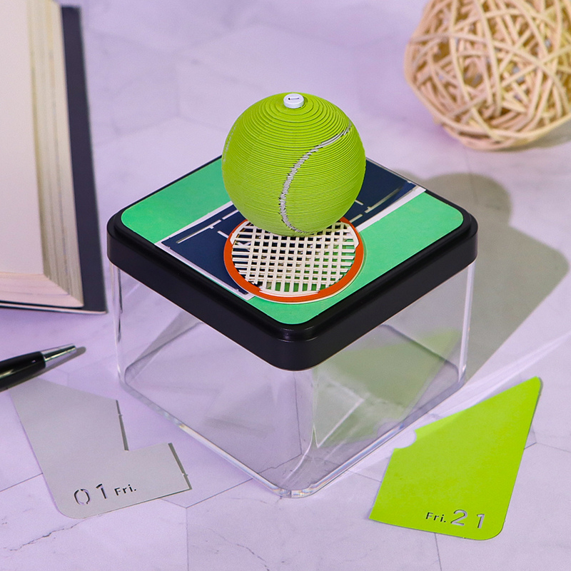 TimePiece® Calendar 3D - Tennis