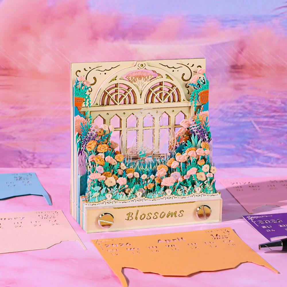 TimePiece® Calendar 3D - Bloom Years