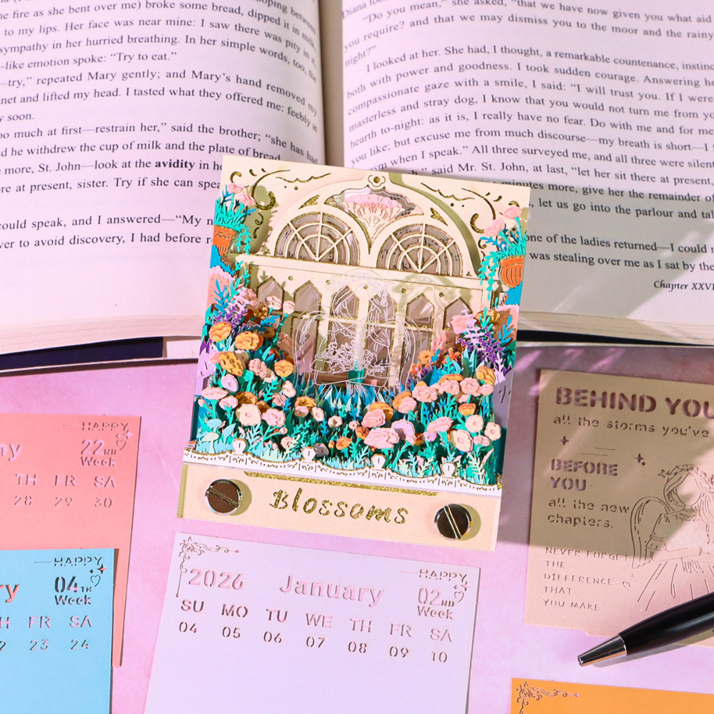 TimePiece® Calendar 3D - Bloom Years