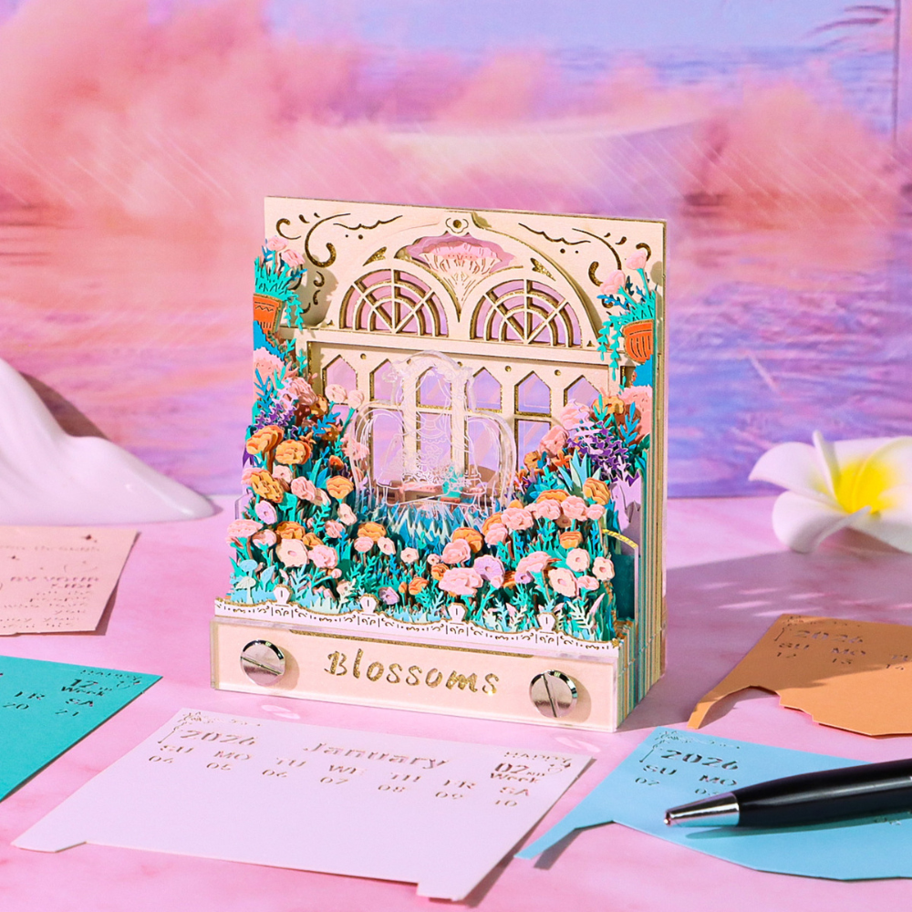 TimePiece® Calendar 3D - Bloom Years