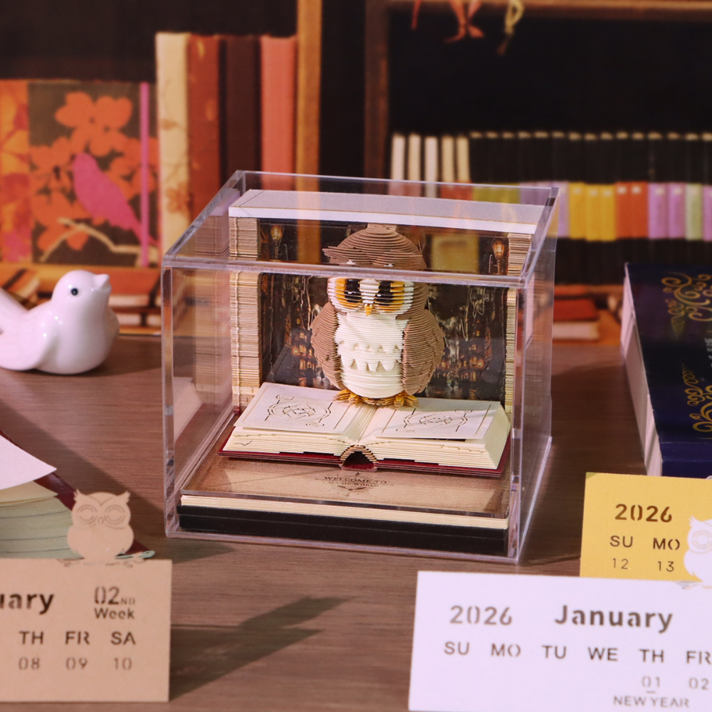 TimePiece® Calendar 3D - Magic Owl