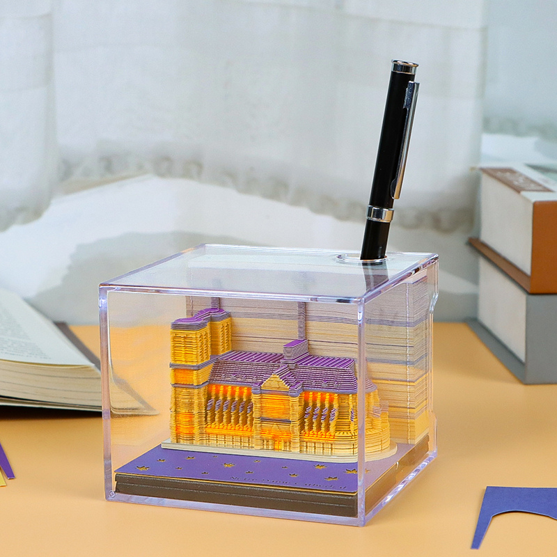 TimePiece Memopad 3D Notre Dame De Paris Eco Commuters timepiece-memopad-3d-notre-dame-de-paris-eco-commuters