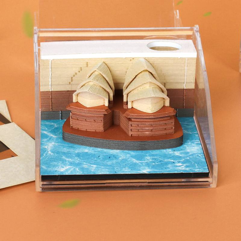TimePiece® Memopad 3D - Opera House