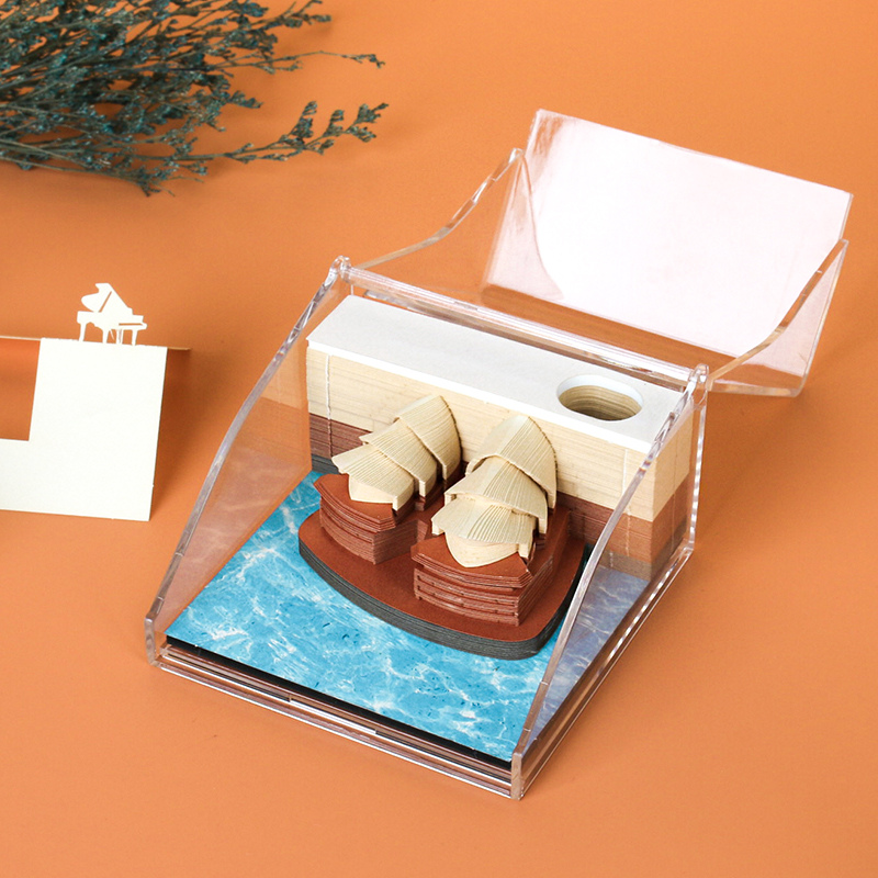 TimePiece® Memopad 3D - Opera House