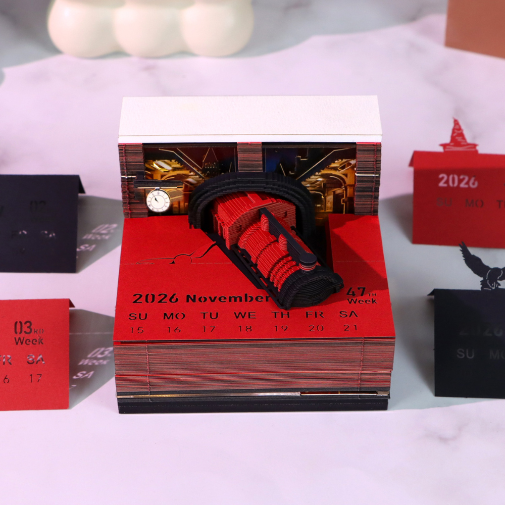 TimePiece® Calendar 3D - Magic Train