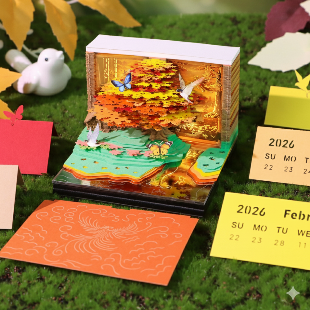 TimePiece® Calendar 3D - Autumn Spirit