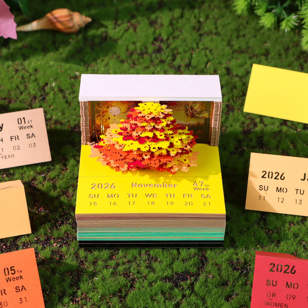 TimePiece® Calendar 3D - Autumn Spirit