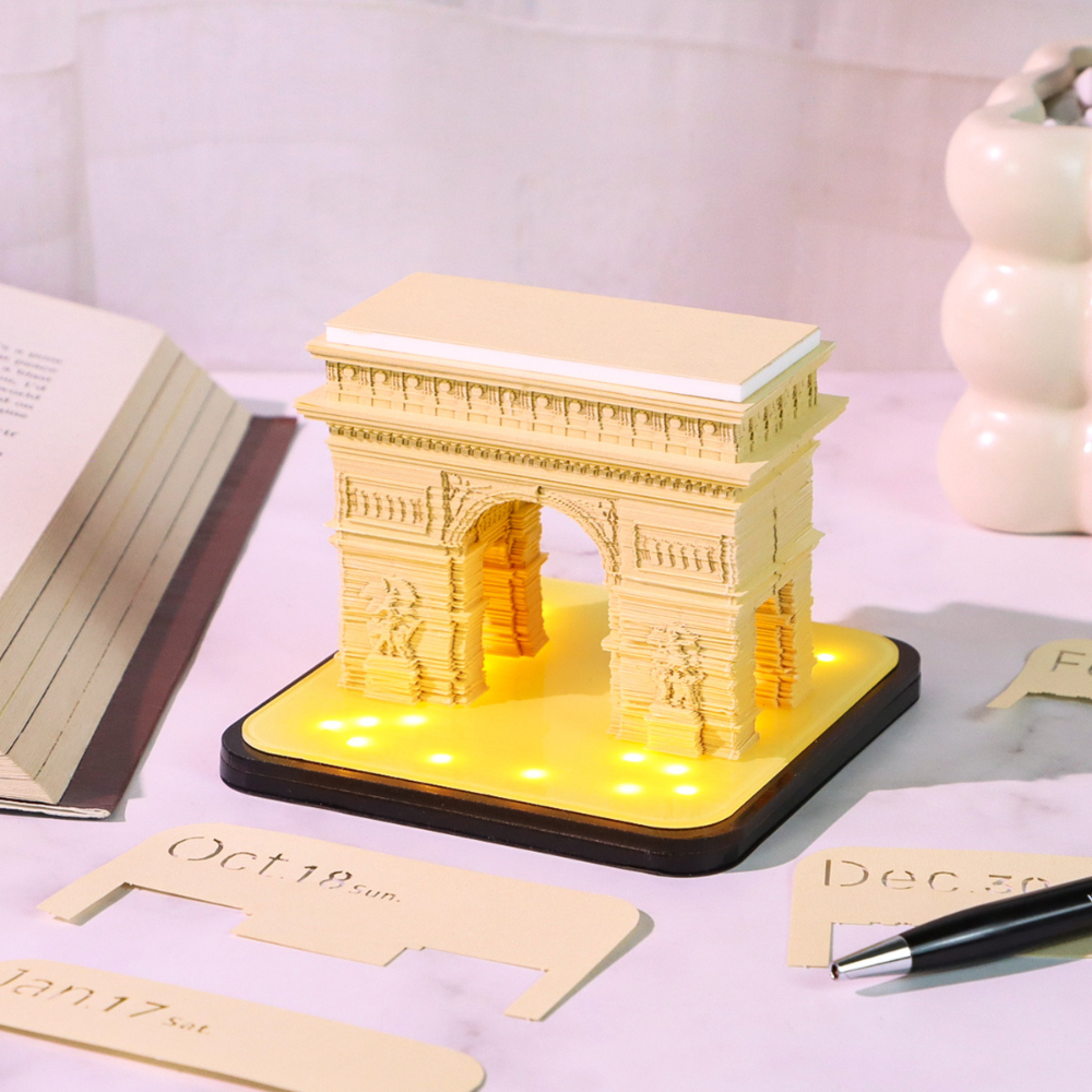 TimePiece® Calendar 3D - Arc de Triomphe
