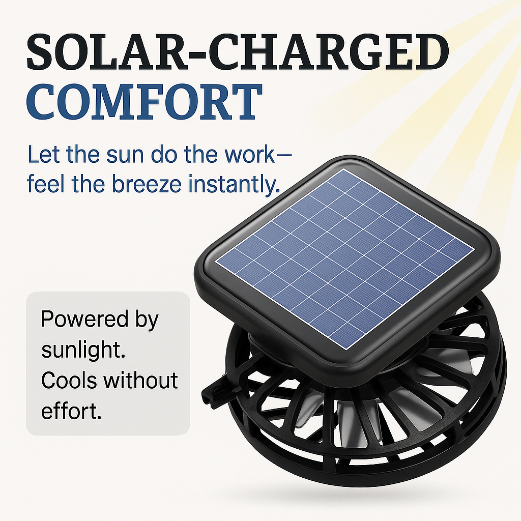 HelioBreeze® Solar Hat