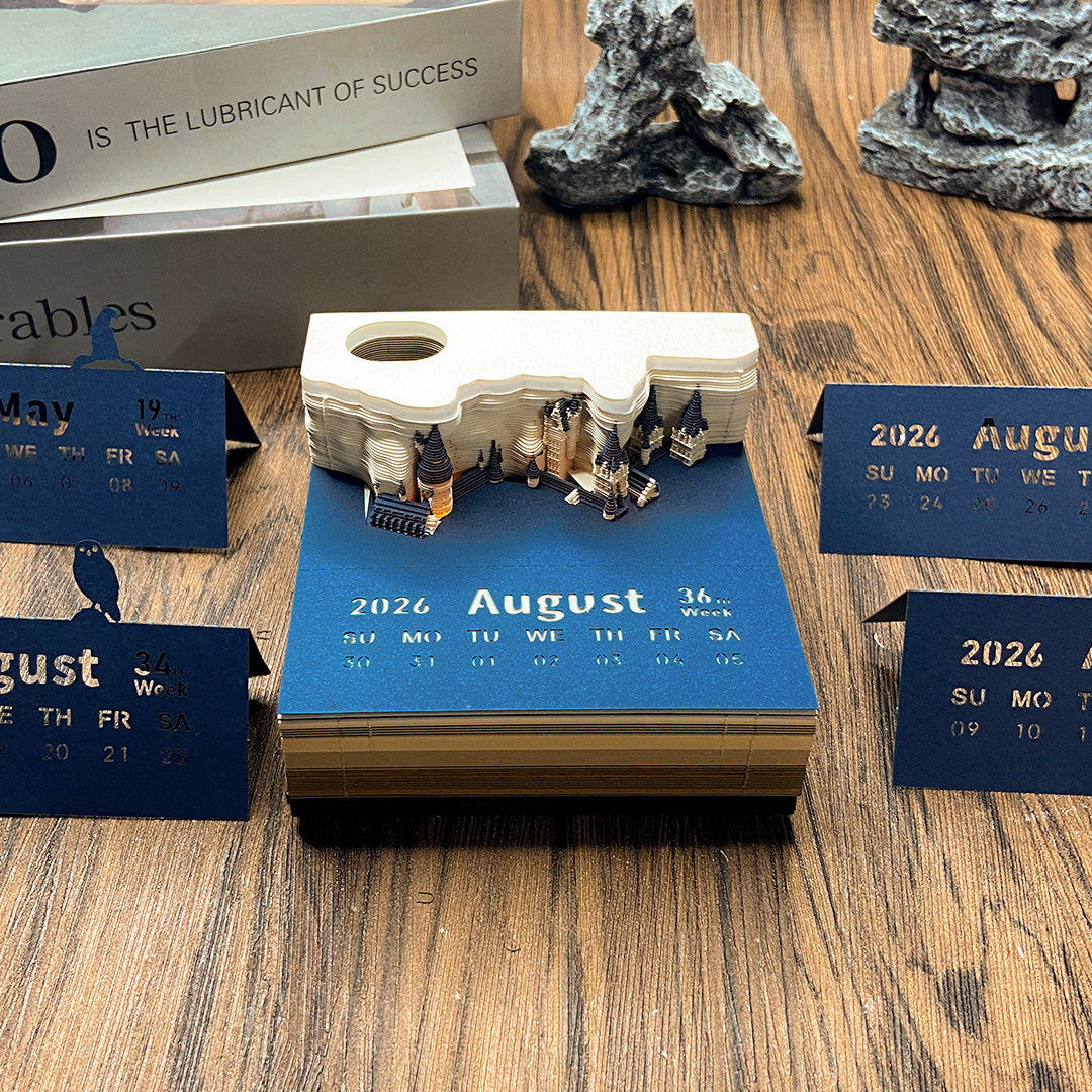 TimePiece® Calendar 3D - Hogwarts