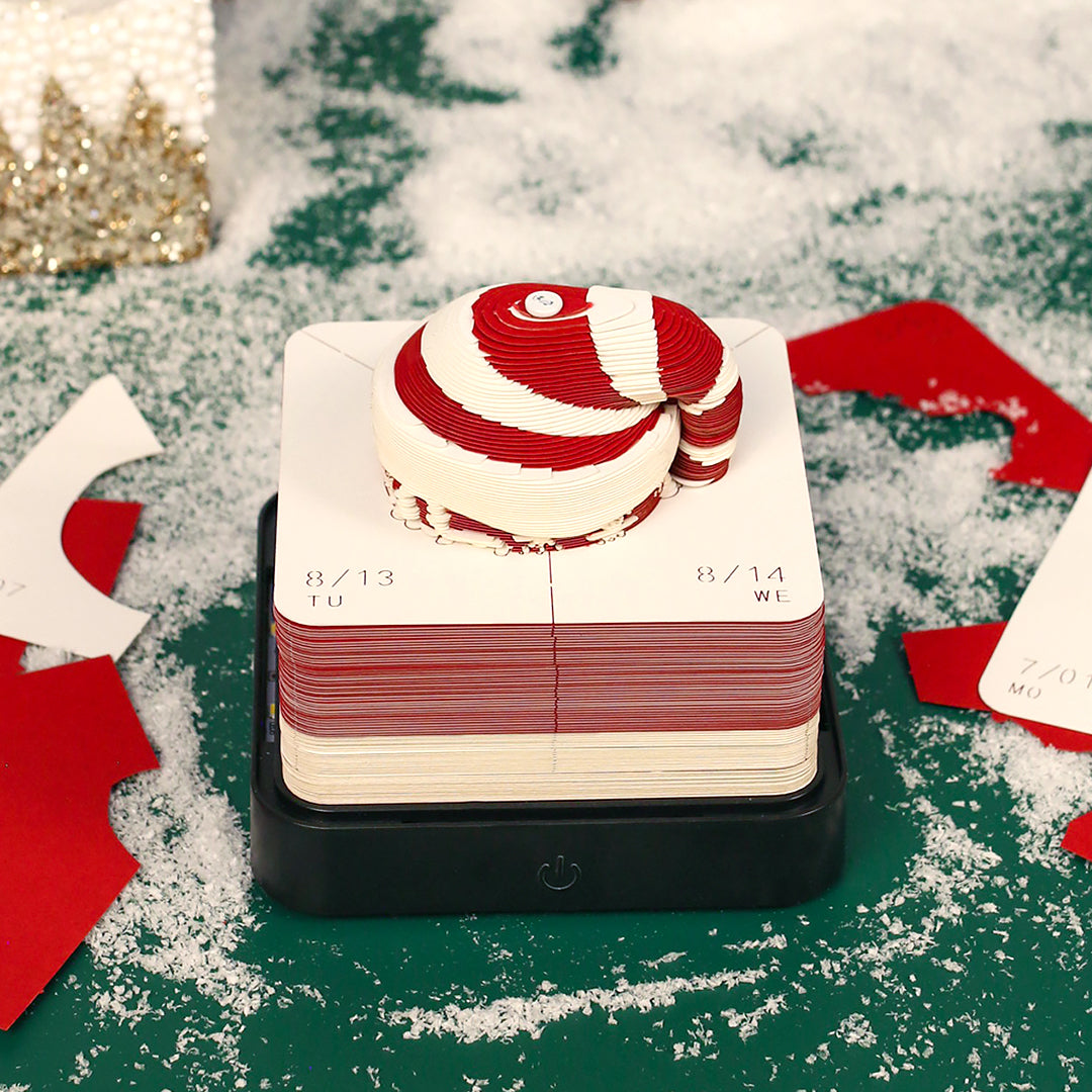 TimePiece Calendar 3D Santa House Eco Commuters timepiece-calendar-3d-santa-house-eco-commuters