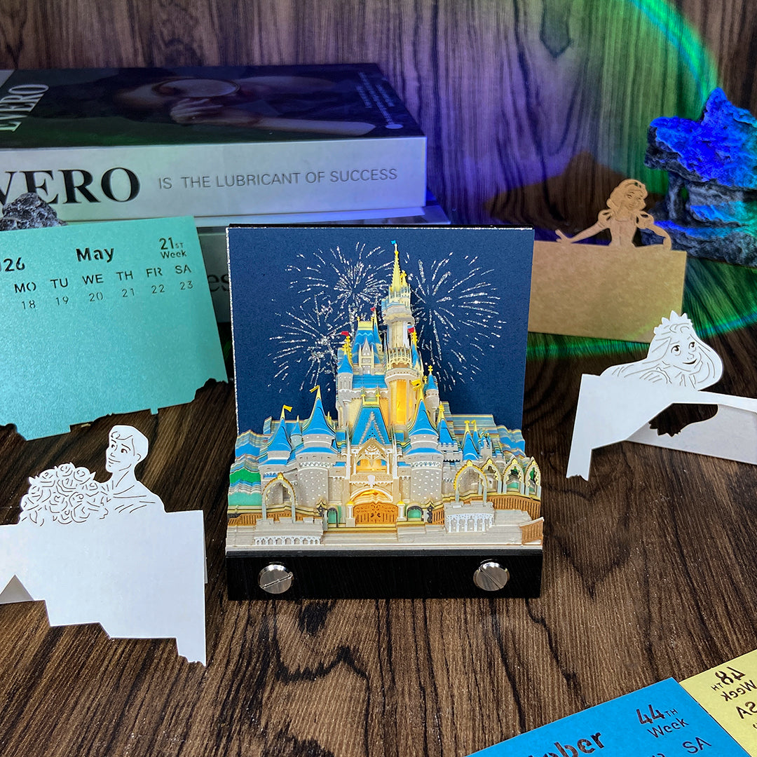 TimePiece® Calendar 3D - D'ney Castle