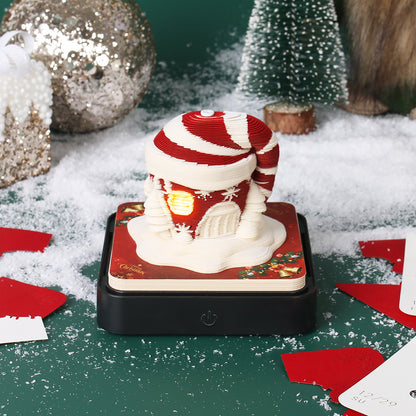 TimePiece® Calendar 3D - Santa House
