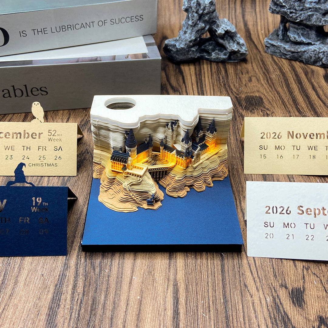 TimePiece® Calendar 3D - Hogwarts