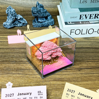 TimePiece® Calendar 3D - Cherry Blossom Tree