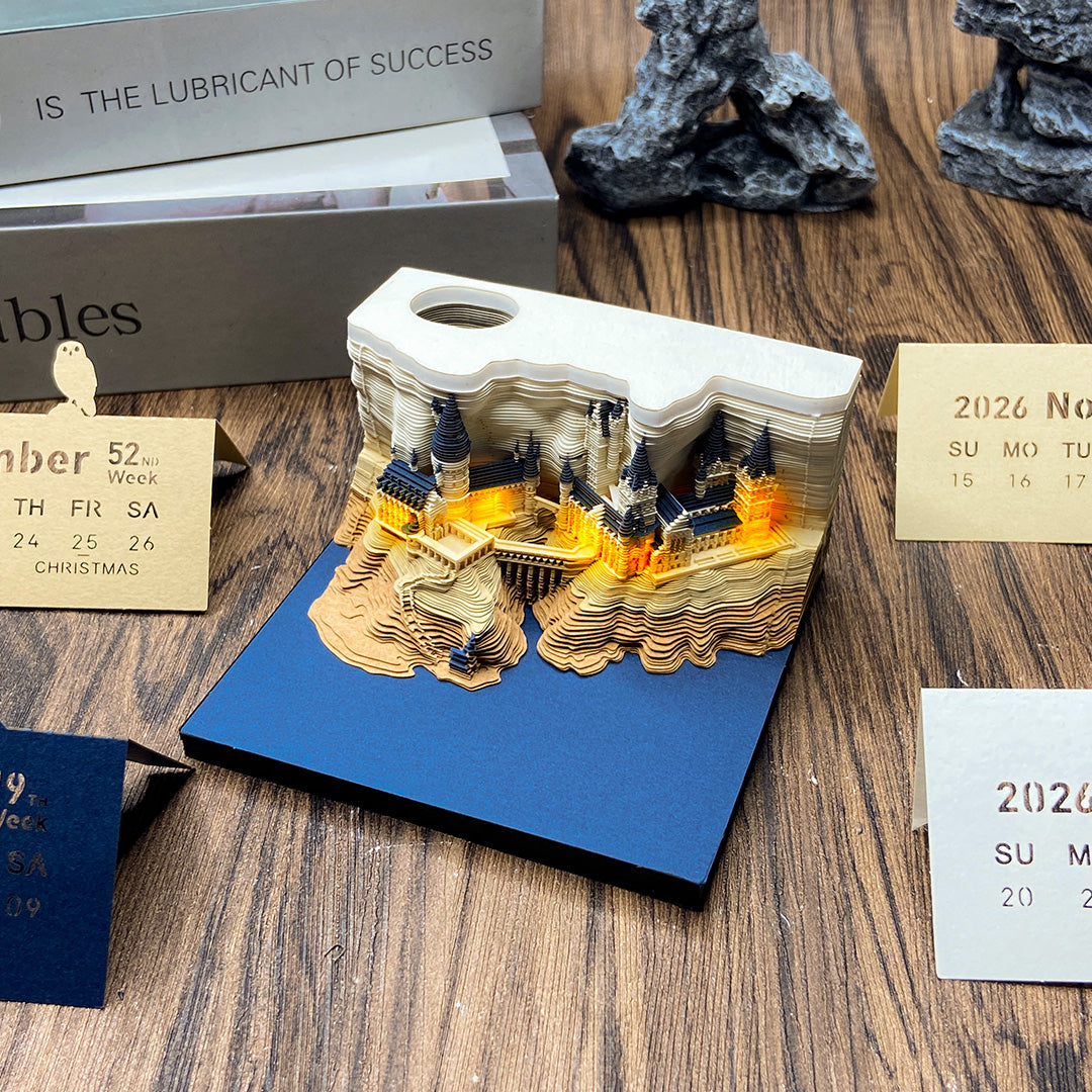 TimePiece® Calendar 3D - Hogwarts