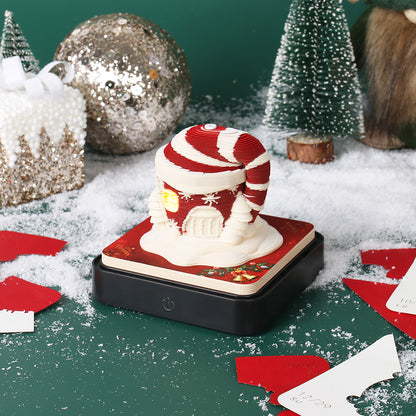 TimePiece® Calendar 3D - Santa House