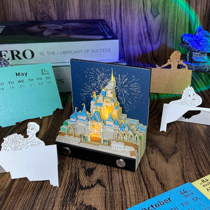 TimePiece® Calendar 3D - D'ney Castle