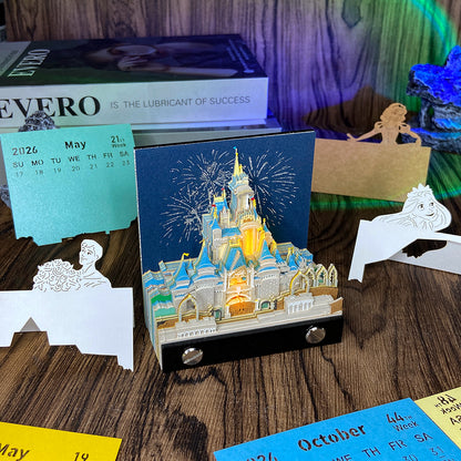 TimePiece® Calendar 3D - D'ney Castle