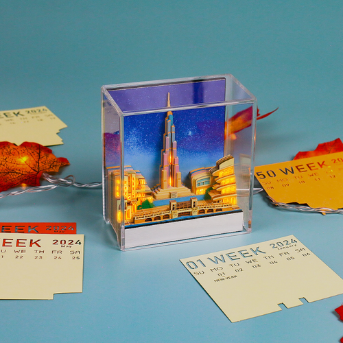 TimePiece® Calendar 3D - Dubai