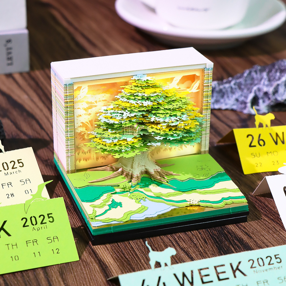 TimePiece® Calendar 3D - Tree of Peace