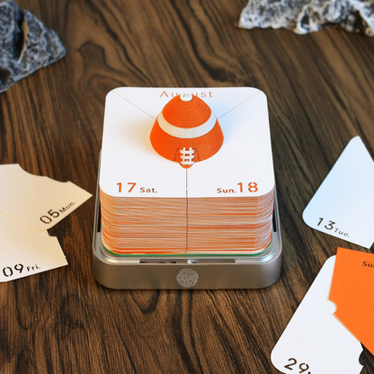 TimePiece® Calendar 3D - The Touch Down