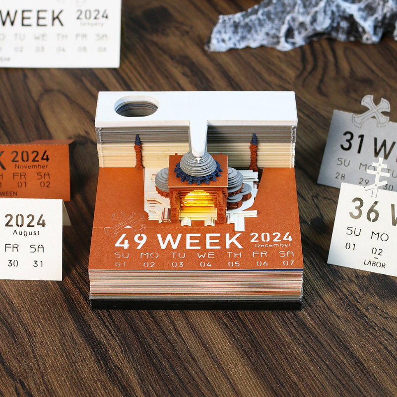 TimePiece® Calendar 3D Hagia Sophia Eco Commuters