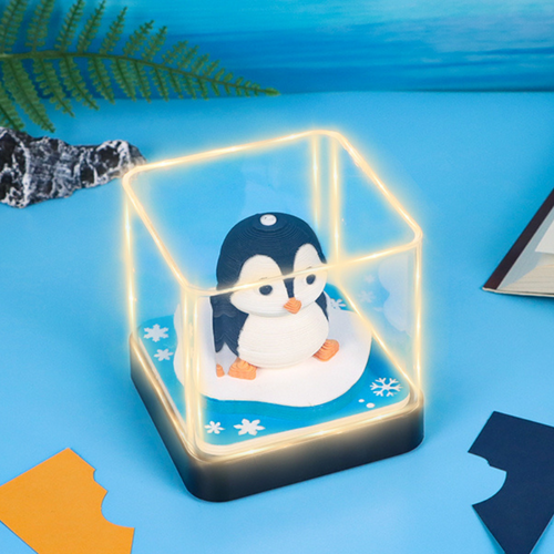 TimePiece® Memopad 3D - Penguin