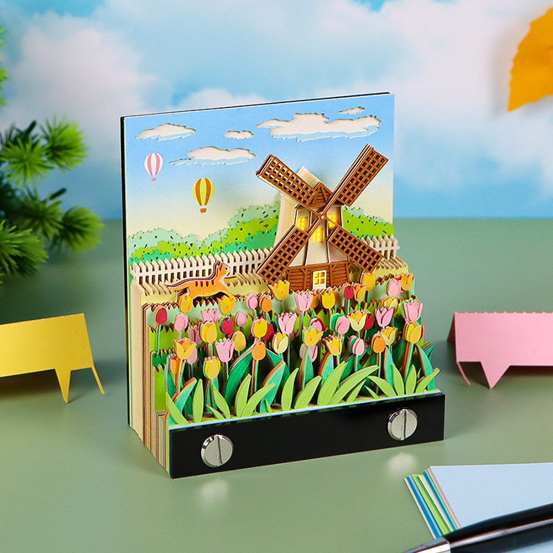 TimePiece® Memopad Windmill