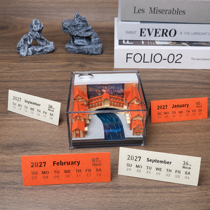 TimePiece® Calendar 3D - Venice
