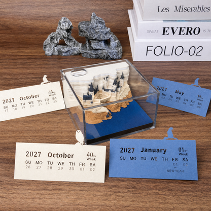 TimePiece® Calendar 3D - Hogwarts