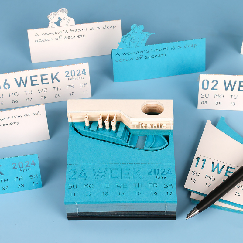 TimePiece® Calendar Cruise Ship Eco Commuters