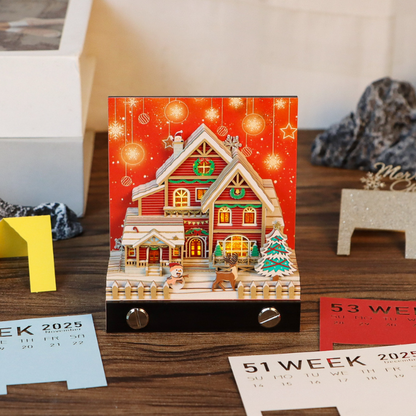 TimePiece® Calendar 3D - Christmas House