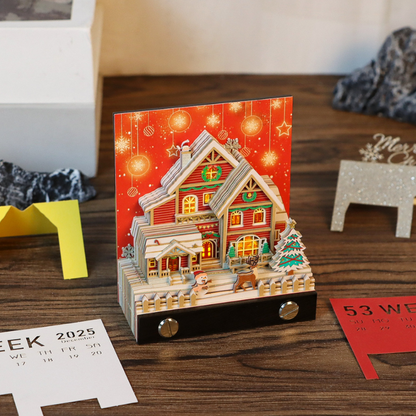 TimePiece® Calendar 3D - Christmas House