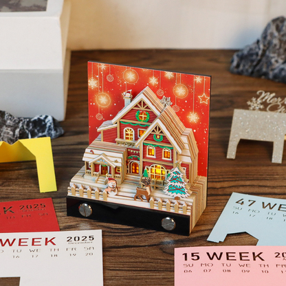 TimePiece® Calendar 3D - Christmas House
