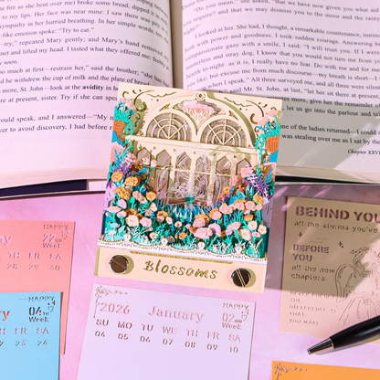 TimePiece® Calendar 3D - Bloom Years