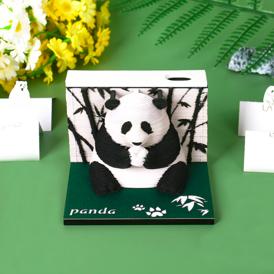 TimePiece® Memopad Panda
