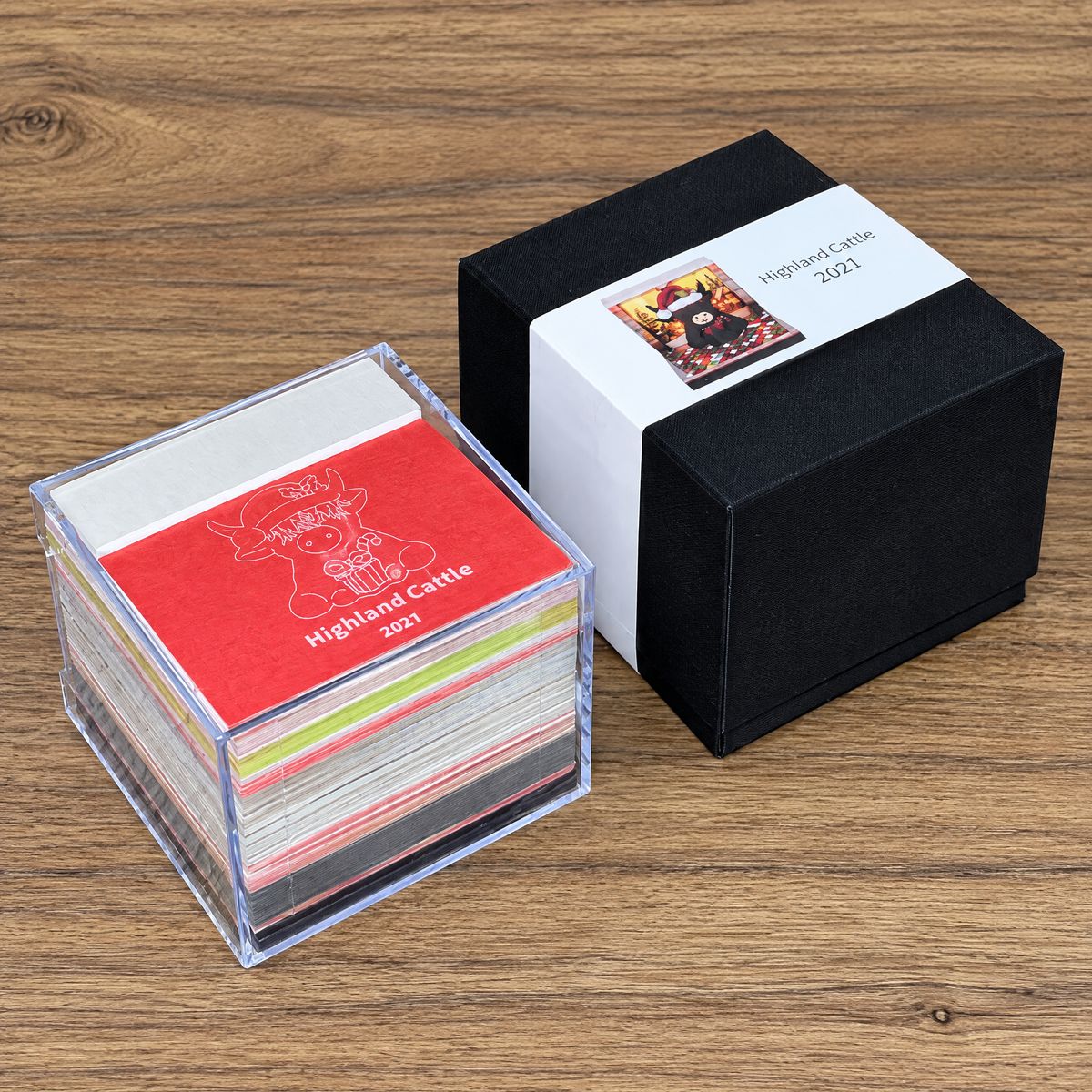 TimePiece® Calendar 3D - Highland Cow