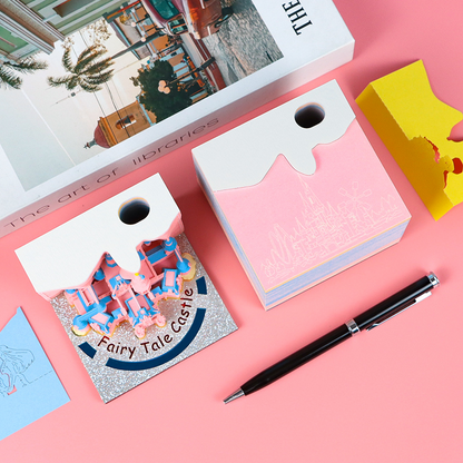 TimePiece® Memopad 3D - Fairytale Castle