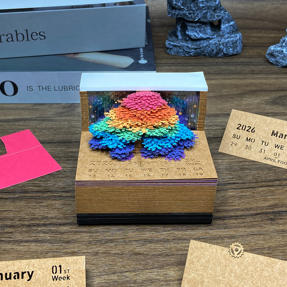 TimePiece® Calendar 3D - Chakra Tree