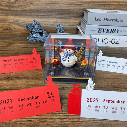 TimePiece® Calendar 3D - Snowman