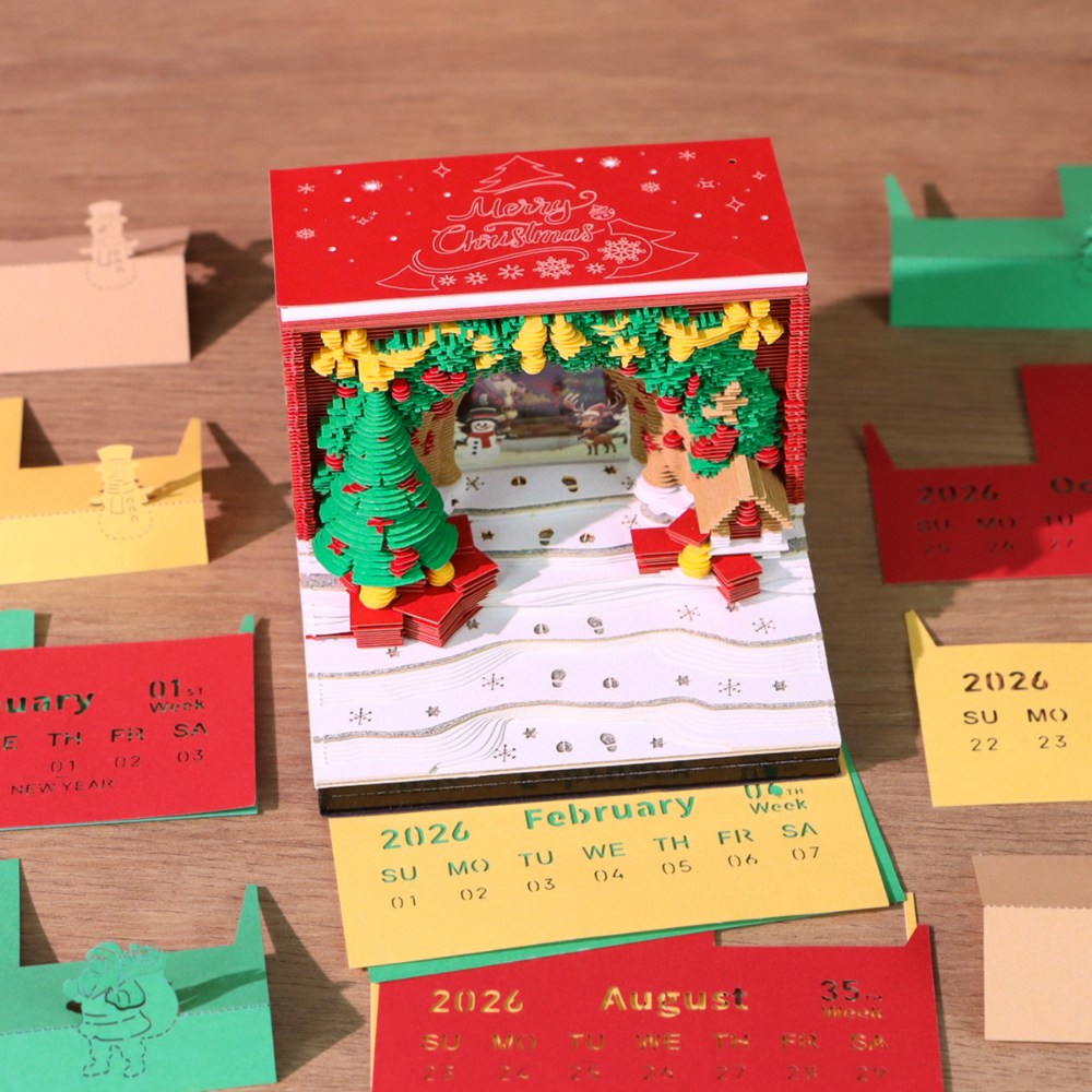 TimePiece® Calendar 3D - Christmas Arch