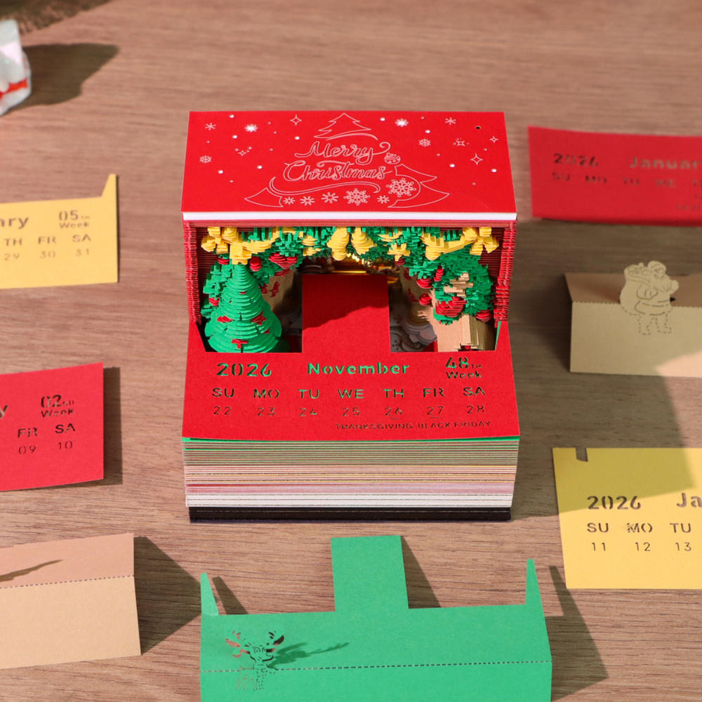 TimePiece® Calendar 3D - Christmas Arch