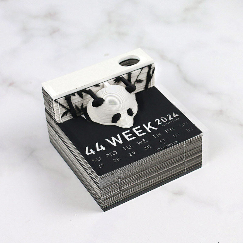 TimePiece® Calendar - Panda – Eco Commuters