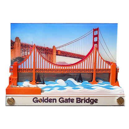 TimePiece® Calendar 3D - Golden Gate Bridge