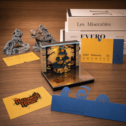 TimePiece® Calendar 3D - Halloween House