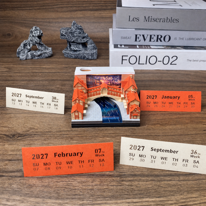 TimePiece® Calendar 3D - Venice