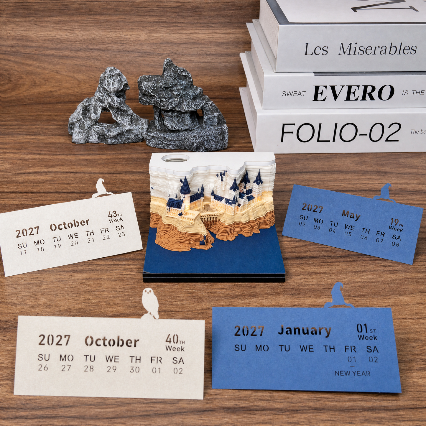 TimePiece® Calendar 3D - Hogwarts
